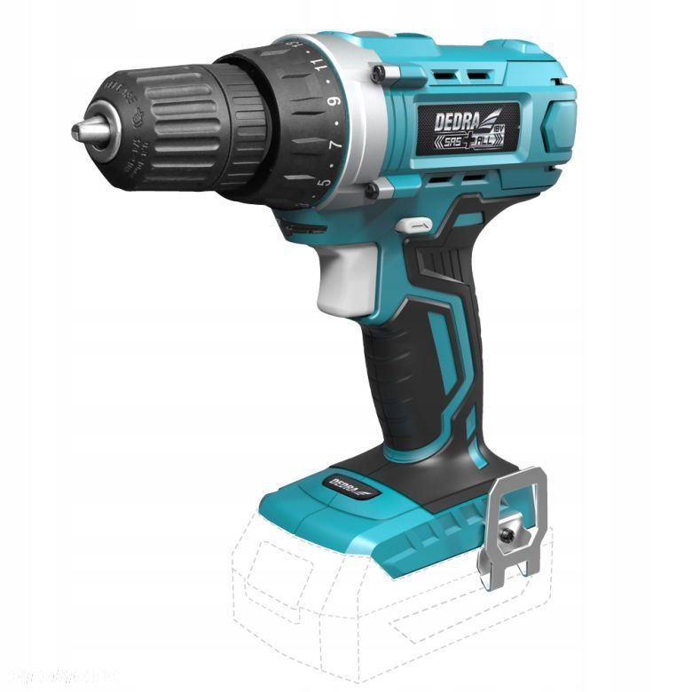 Wiertarko-wkrętarka uchwyt 10mm 18V dedra DED7040 - 9
