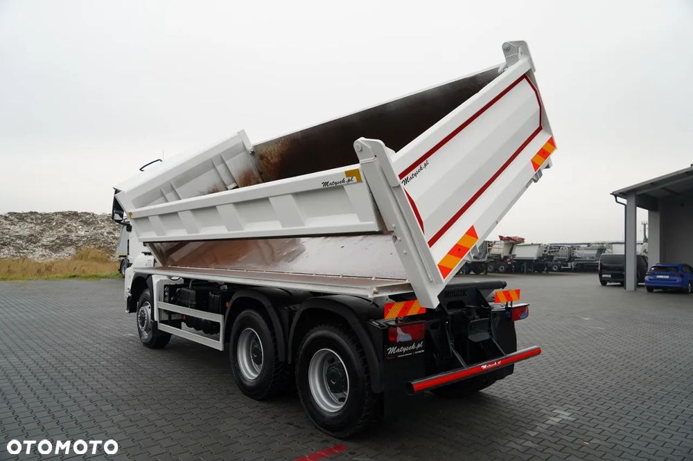 MAN TGS 26.480 / 6X6 / 3 STRONNA WYWROTKA /  HYDROBURTA / MANUAL / BORDMATIC - 8