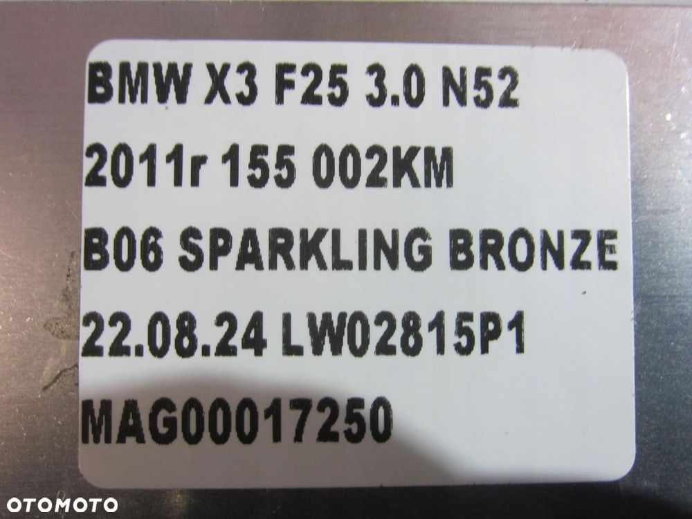 BMW X3 F25 CZYTNIK NAWIGACJI RADIO 9273873 9244139 65129244139 65129273873 - 11
