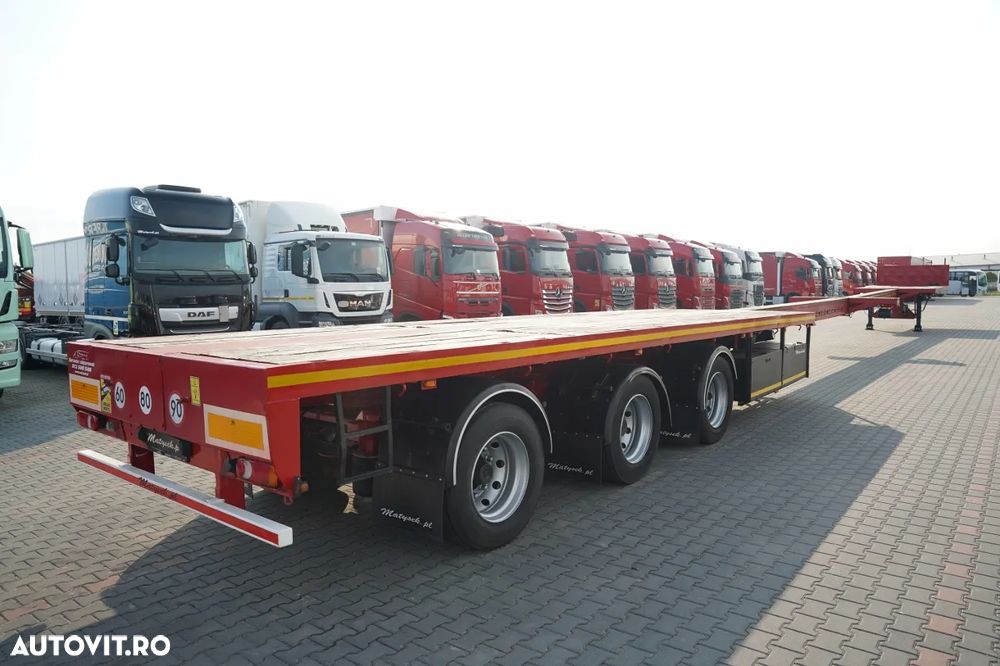Faymonville REMORCA JOSĂ / SPZ-3AA / EXTENSIBILĂ / REMORCA AUTO / 29 M / AXE DE DIRECȚIE / - 7