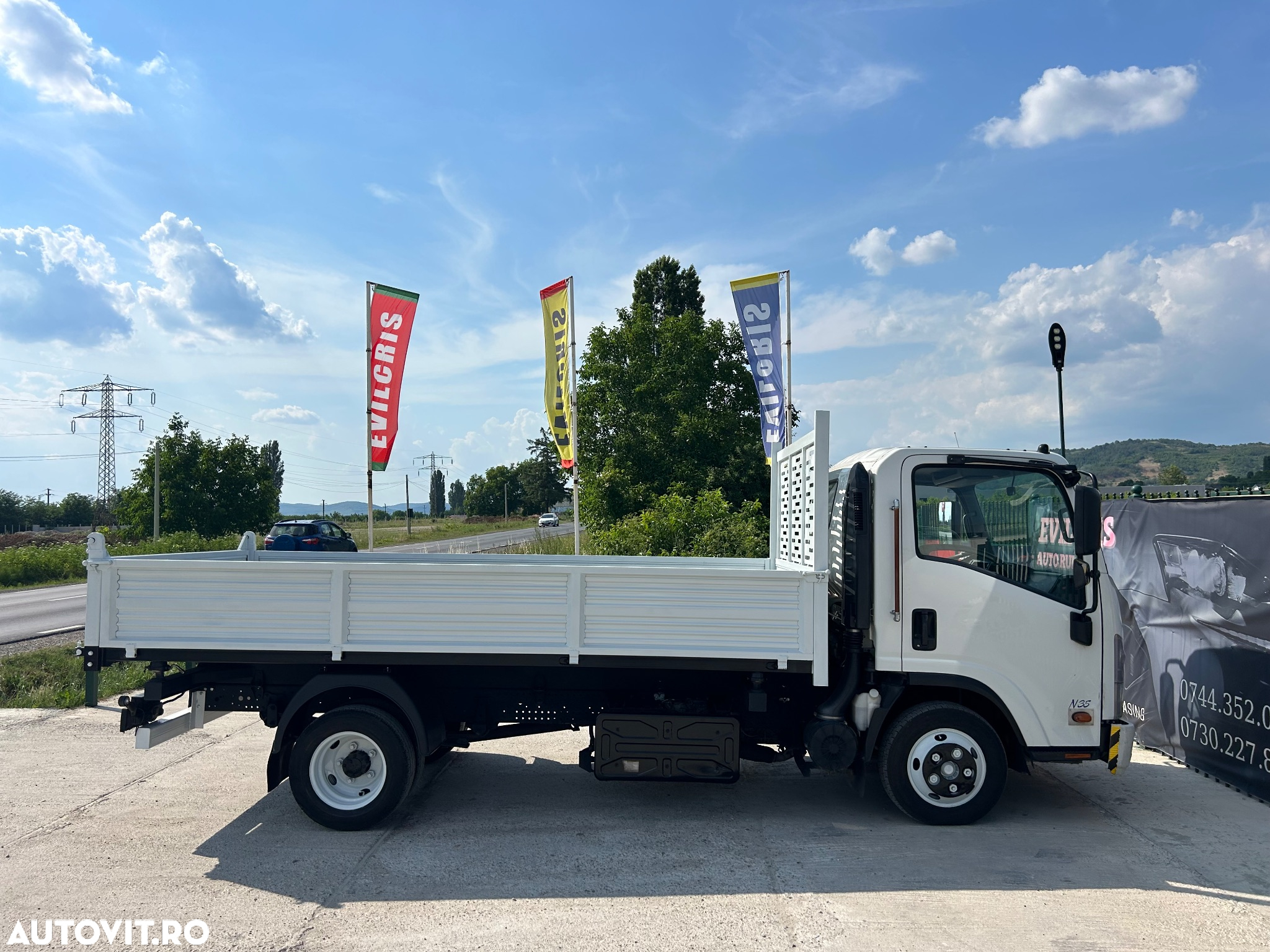 Isuzu N35 BASCULABIL 3 PARTI 4.2 m - 20