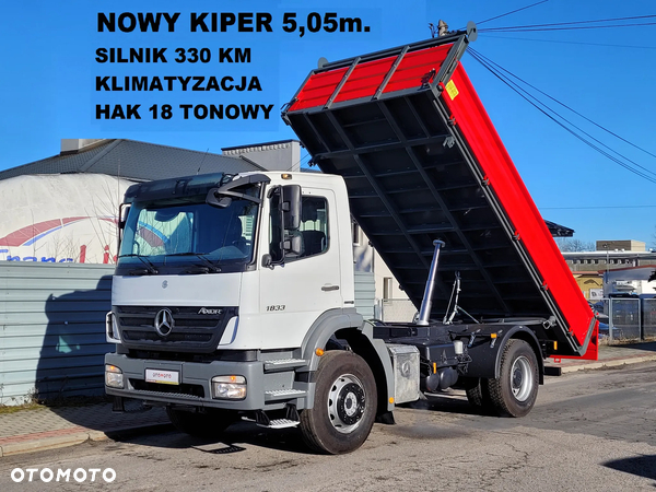 Mercedes-Benz AXOR 1833 330KM KLIMA NOWY Kiper 3 str.