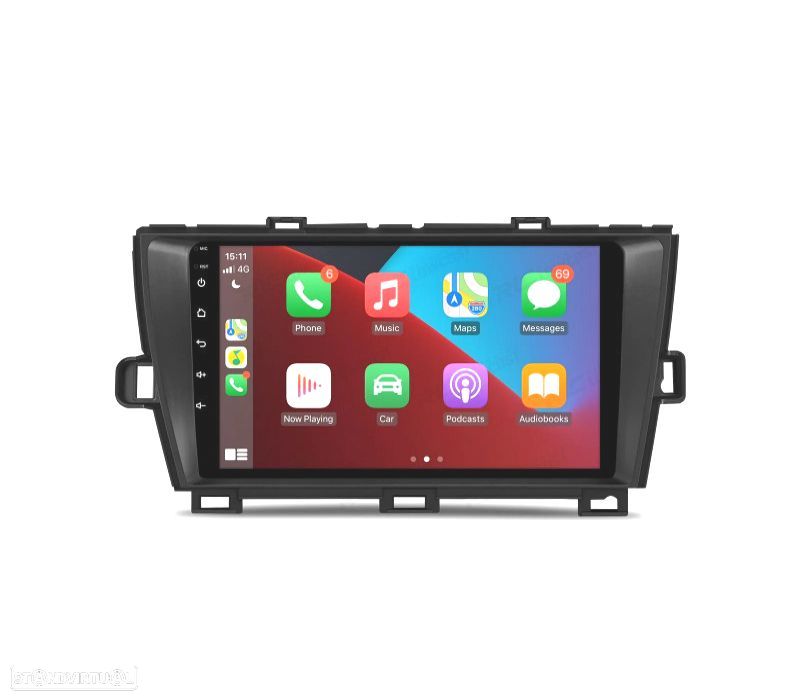 AUTO RADIO 9" PARA TOYOTA PRIUS 09-13 USB GPS TACTIL HD - 6