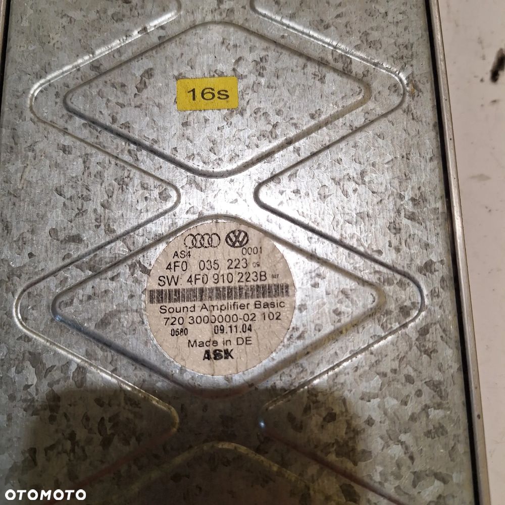 WZMACNIACZ RADIA AUDI A6 C6 4F0910223B 4F0035223 - 2