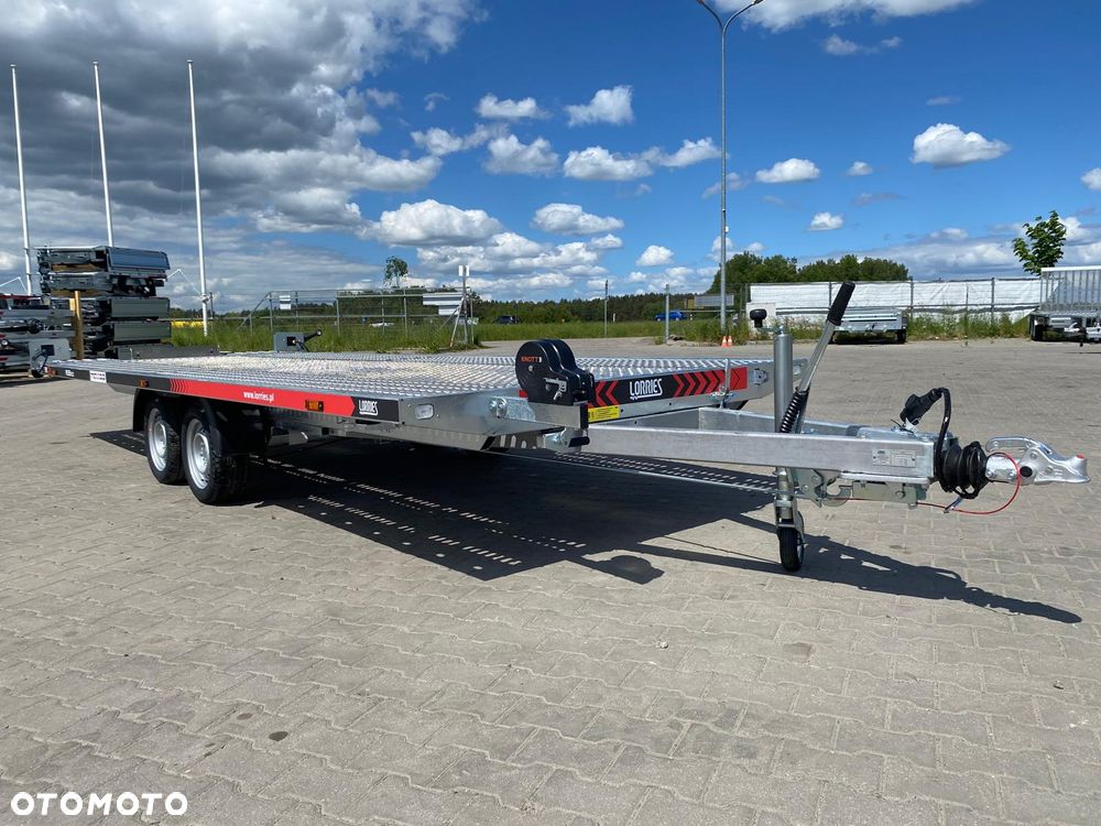 Lorries Dostawa laweta UCHYLNA GRAWITACYJNIE 550x201cm DMC3500kg wypełnienie z blachy alu - 2