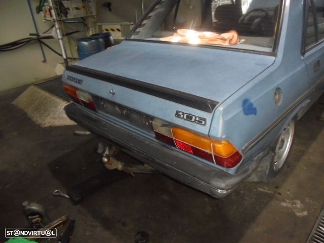 Carro MOT: 118 XL5 PEUGEOT 305 1983 1.3 60CV 4P AZUL GASOLINA - 8
