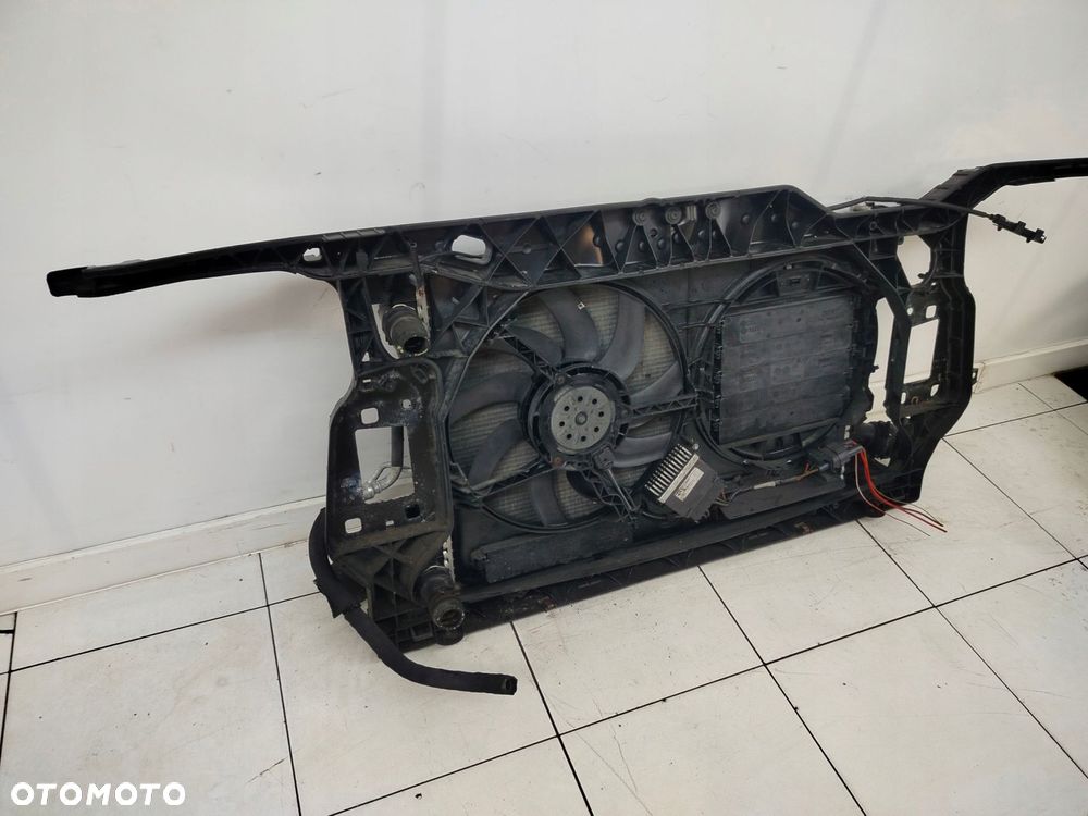 audi a4 b8 07r- pas przedni chłodnice komplet 1.8 tfsi manual - 7