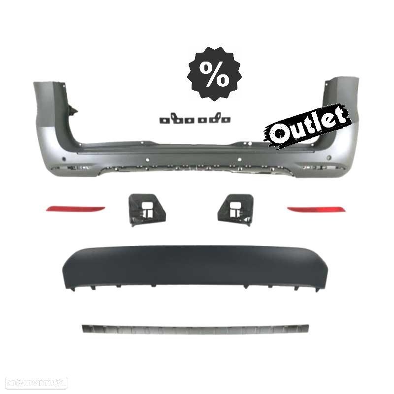 C012222C1 PARA-CHOQUES TRASEIRO MERCEDES VITO W447 14-19 LOOK AMG PDCT - 1