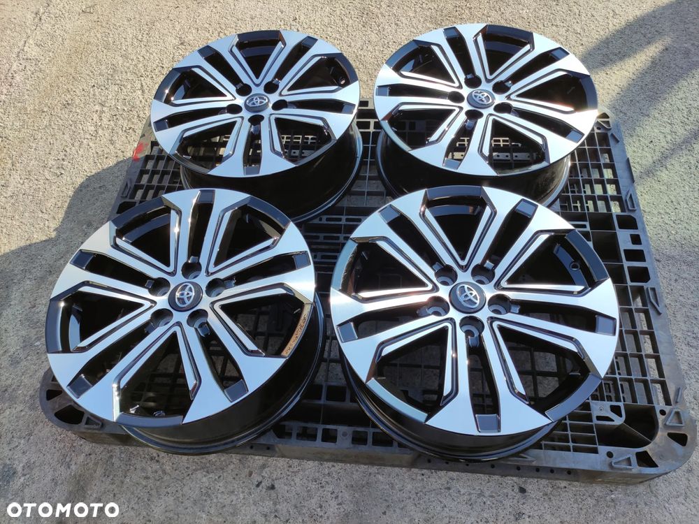 5x114,3 5x114 Felgi Aluminiowe Alufelgi 18 TOYOTA COROLLA CROSS AURIS C-HR CHR RAV4 V 5 III 3 IV 4 Avensis CAMRY LEXUS SUZUKI VITARA GRAND VITARA KIZASHI Legnica ALU-RAD NOWE - 1