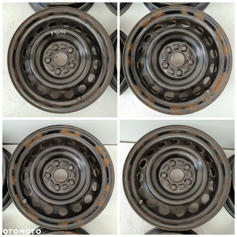 Felgi 5x114,3 16 Suzuki Vitara Sx4 + Czujniki 4szt (F9599) - 4