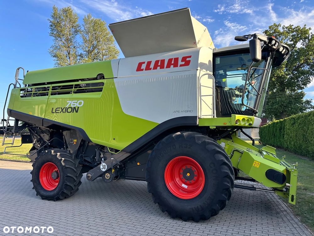 Claas Lexion 760+V900 - 2