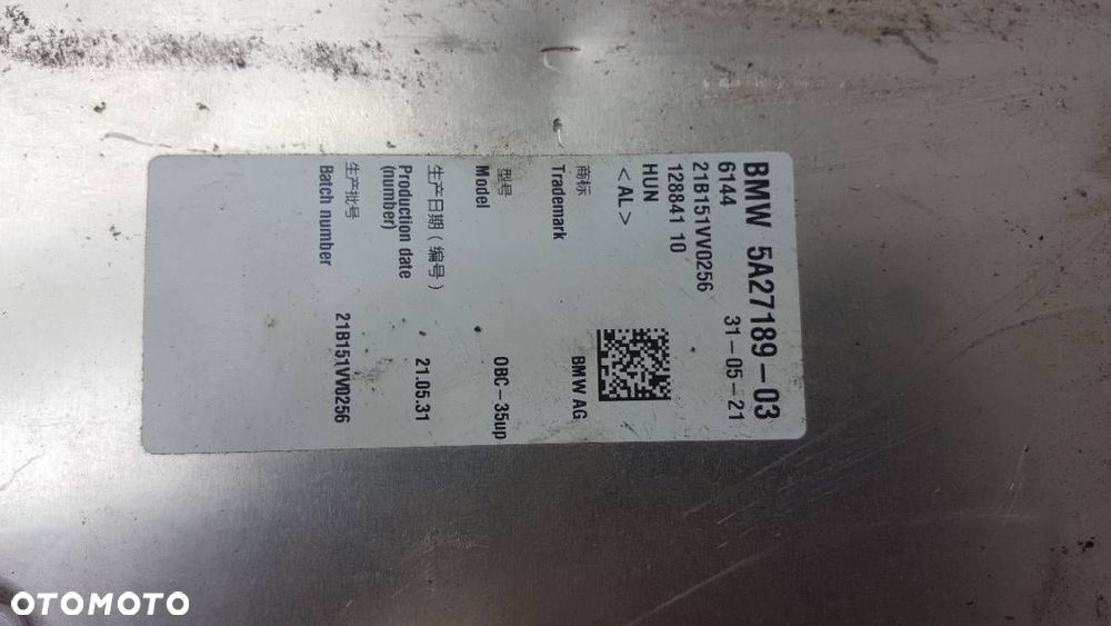 MODUŁ ŁADOWANIA BMW G21 2021 5A27189 - 6