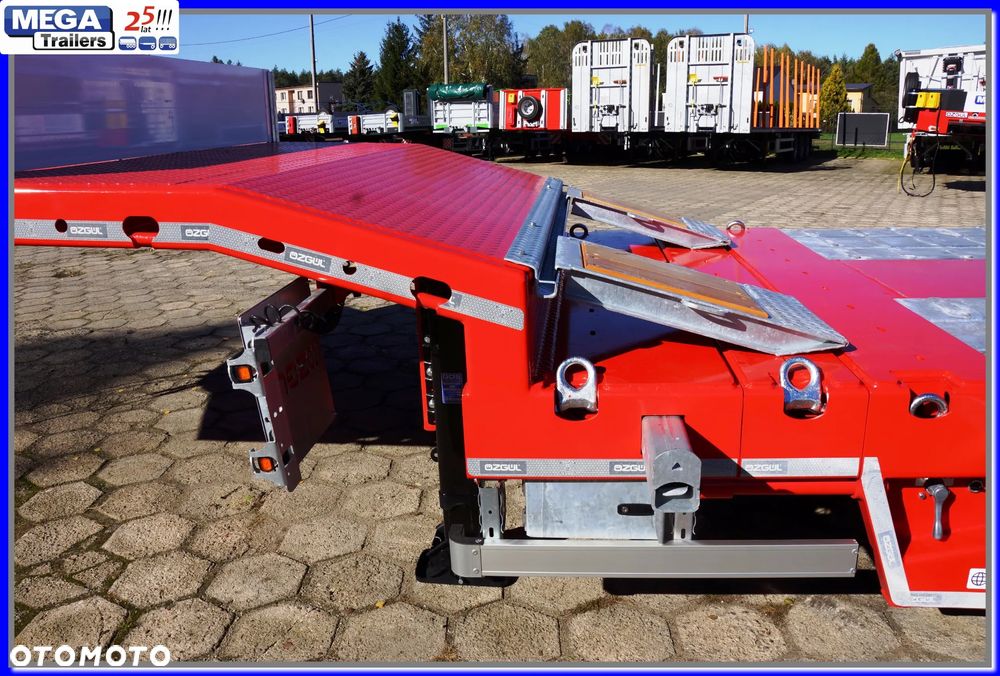 Mega Nisko-podłogowa 3 osie, 18,60 m dł., ZAGŁEBIENIA NA KOŁA pod maszyny leśne i budowlane !!! - 30