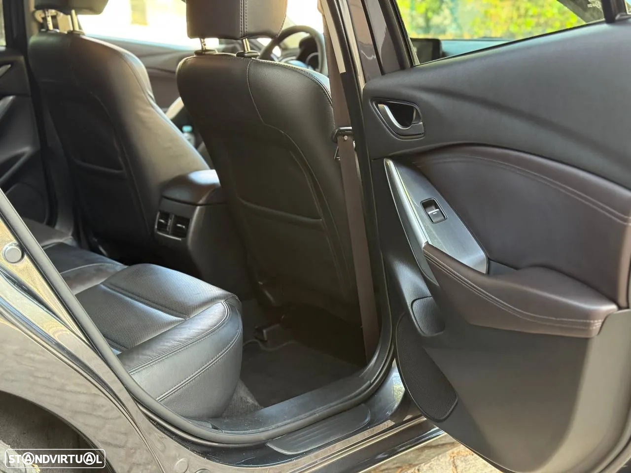 Mazda 6 M6 SW 2.2 SKY-D Excellence AT P.Leather White+Cruise Pack+TAE+Navi - 32