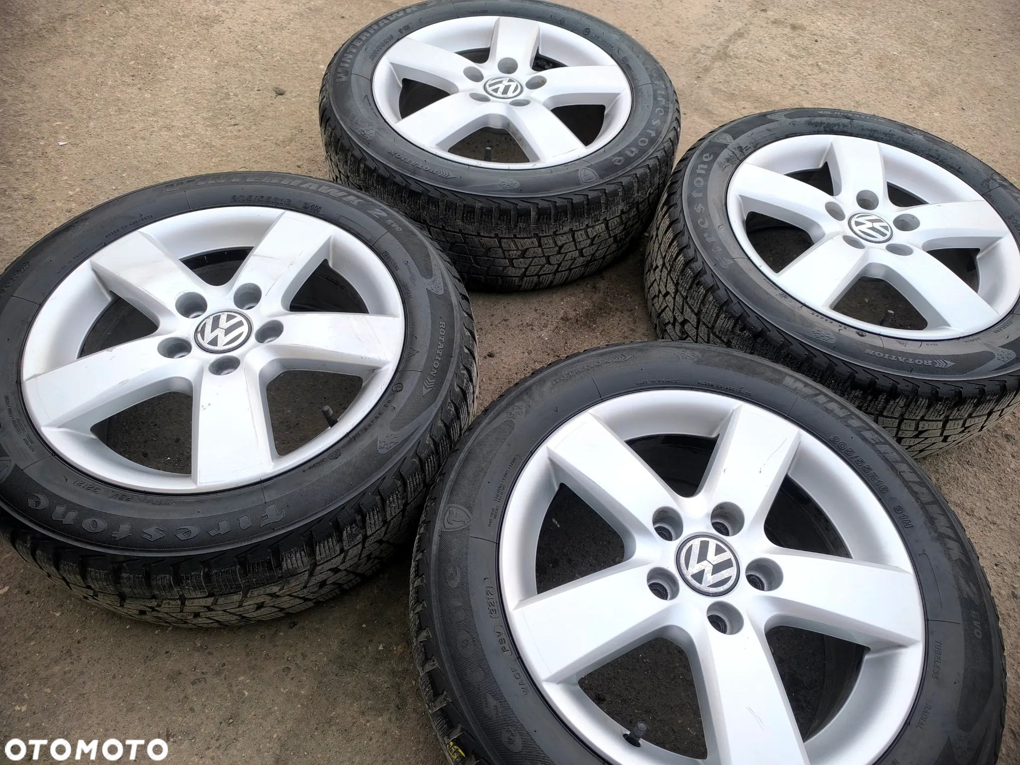 5x112 Alufelgi Felgi Aluminiowe 16 Koła Zimowe Zima VW PASSAT B5 B6 B7 GOLF TOURAN CADDY SHARAN SKODA AUDI SEAT Legnica ALU-RAD 4,5mm 205/55 - 4