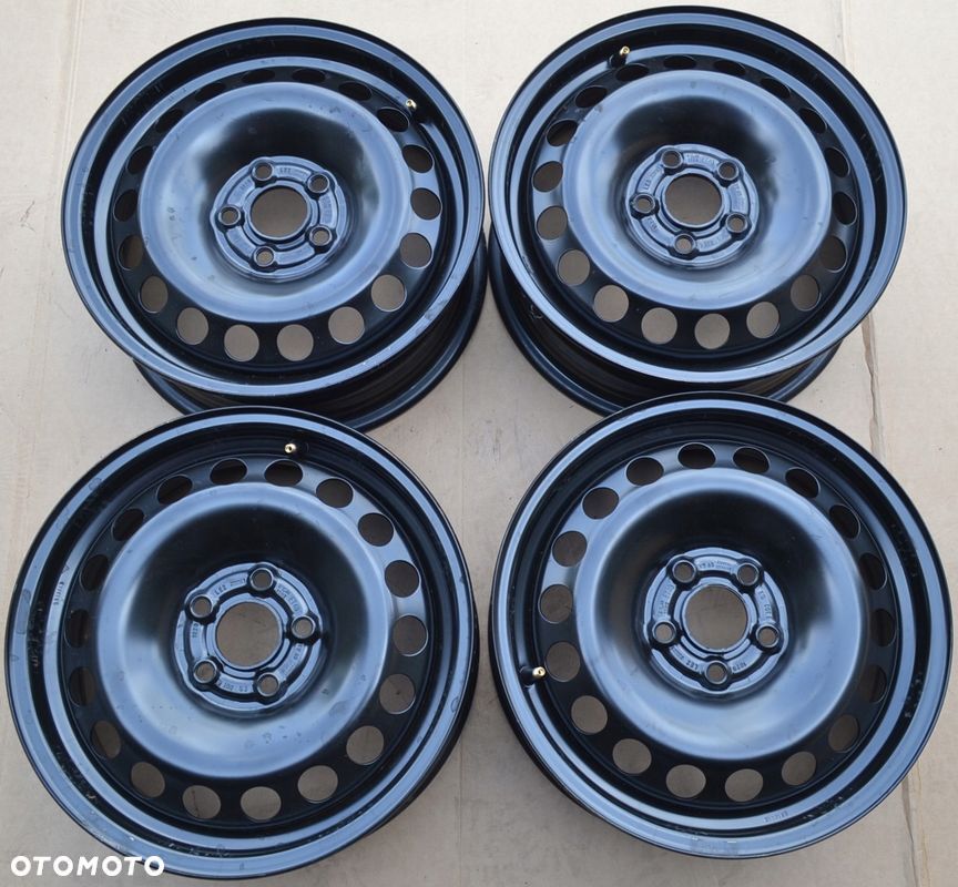 FELGI STALOWE OEM VW SKODA SEAT 5x100 5,5J15 ET 40 x4szt F-498 - 1