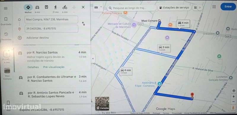Terreno Urbano MARINHAIS - Salvaterra de Magos - Grande imagem: 4/11