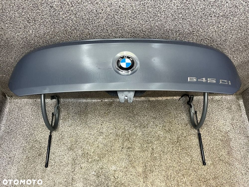 Klapa bagaznika tyl klamka zamek 440/7 STRATUS METALLIC BMW E63 645Ci ładna - 10