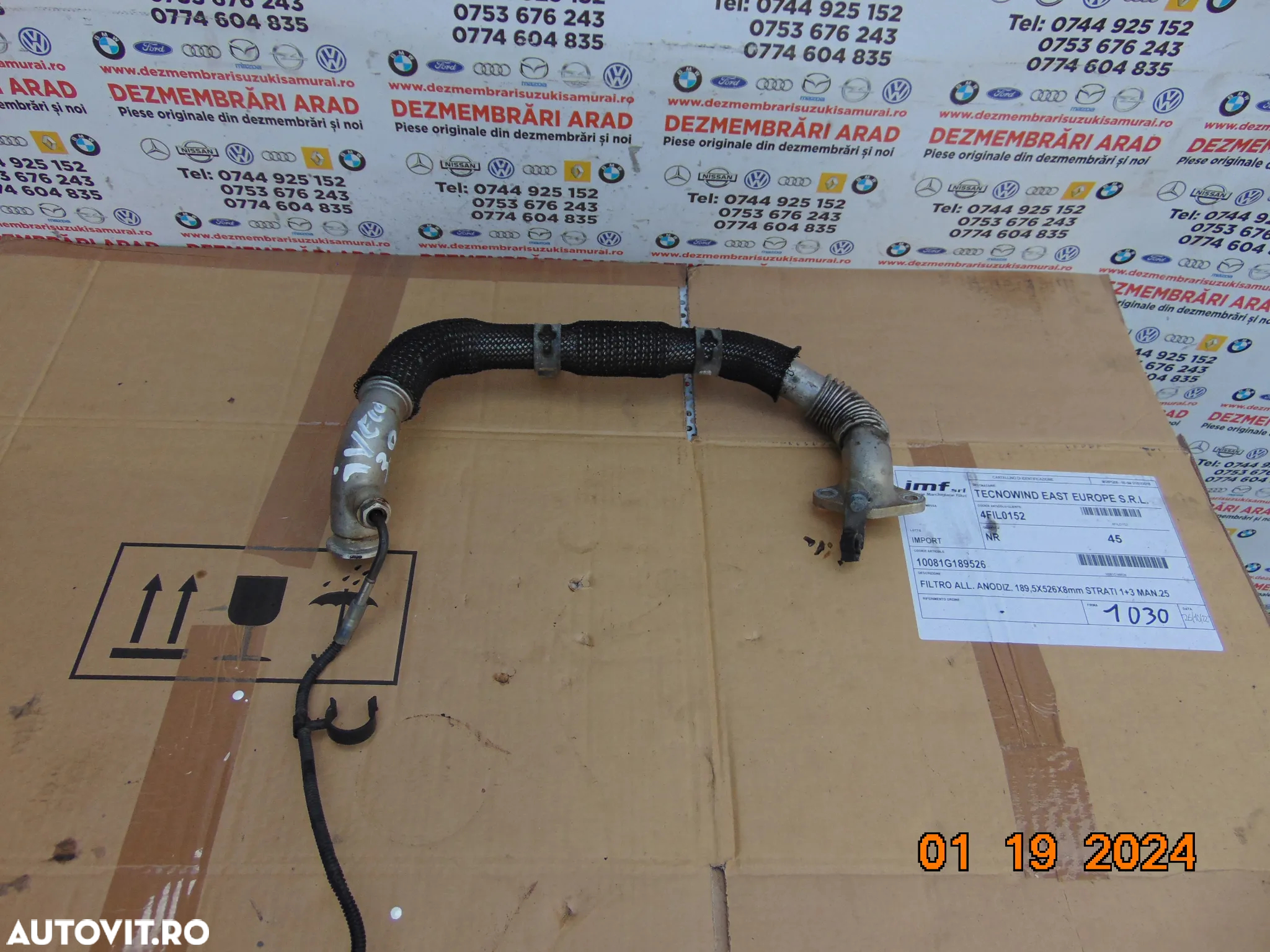 Coducta racitor gaze Iveco Daily 3.0 conducta metal racitor gaze egr euro 6 - 2