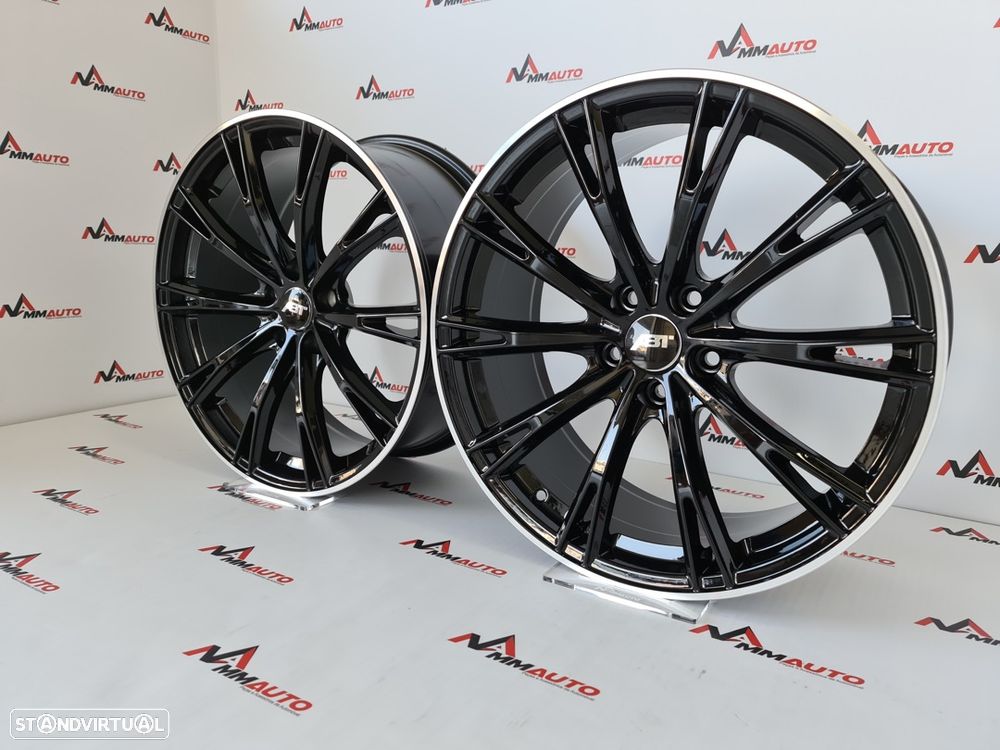 Jantes Look Audi ABT Sport GR Preto Brilho 19 - 2
