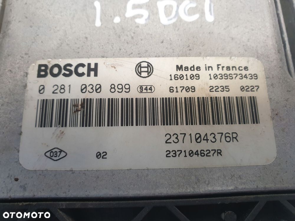 Renault Clio IV 1.5 DCi STEROWNIK SILNIKA komputer - 2