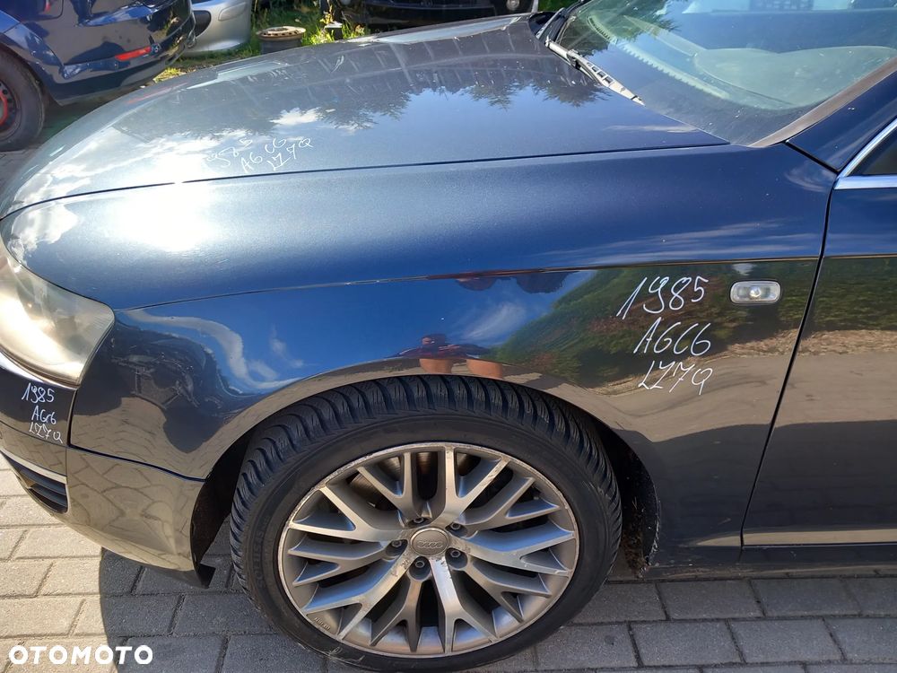 AUDI A6 C6 BŁOTNIK LEWY PRZEDNI LEWY PRZÓD KOLOR: LZ7Q