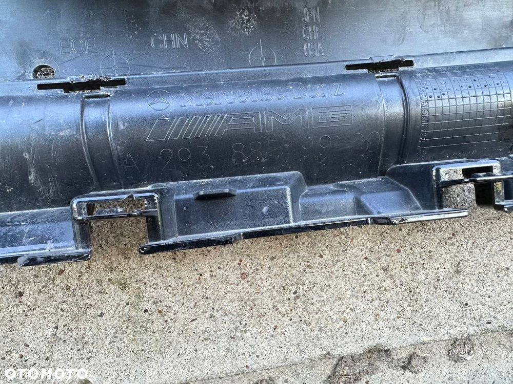 ZDERZAK PRZÓD PRZEDNI MERCEDES EQC W293 AMG A293 A2938859900 CAŁY - 8
