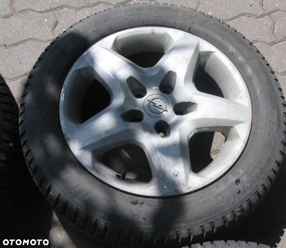 16" felgi komplet felg koła kołpaki MERIVA B ASTRA H 5X110 strukturalne - 5