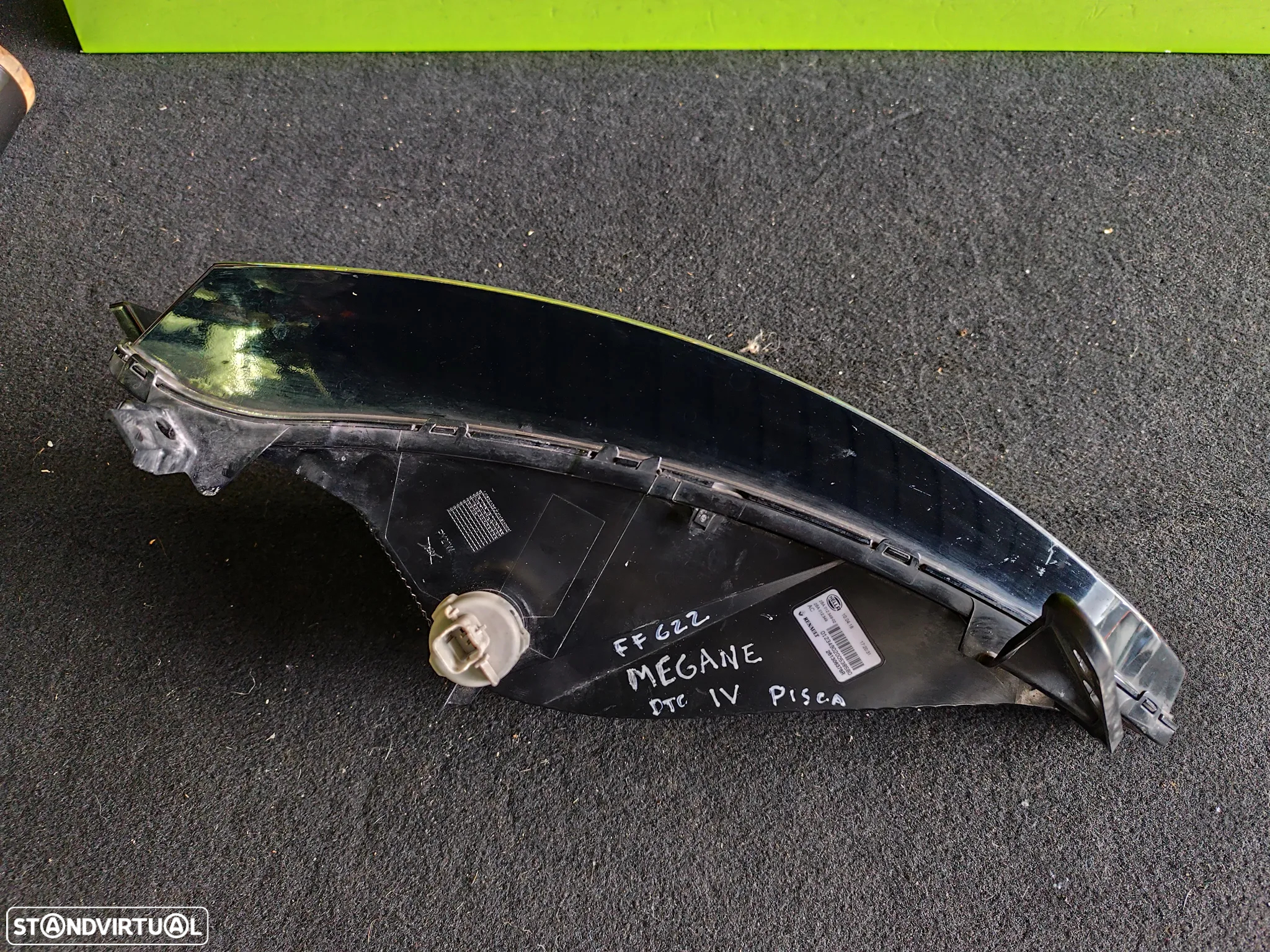 RENAULT MEGANE IV 4 FAROL PISCA DIREITO - FF622 - 6