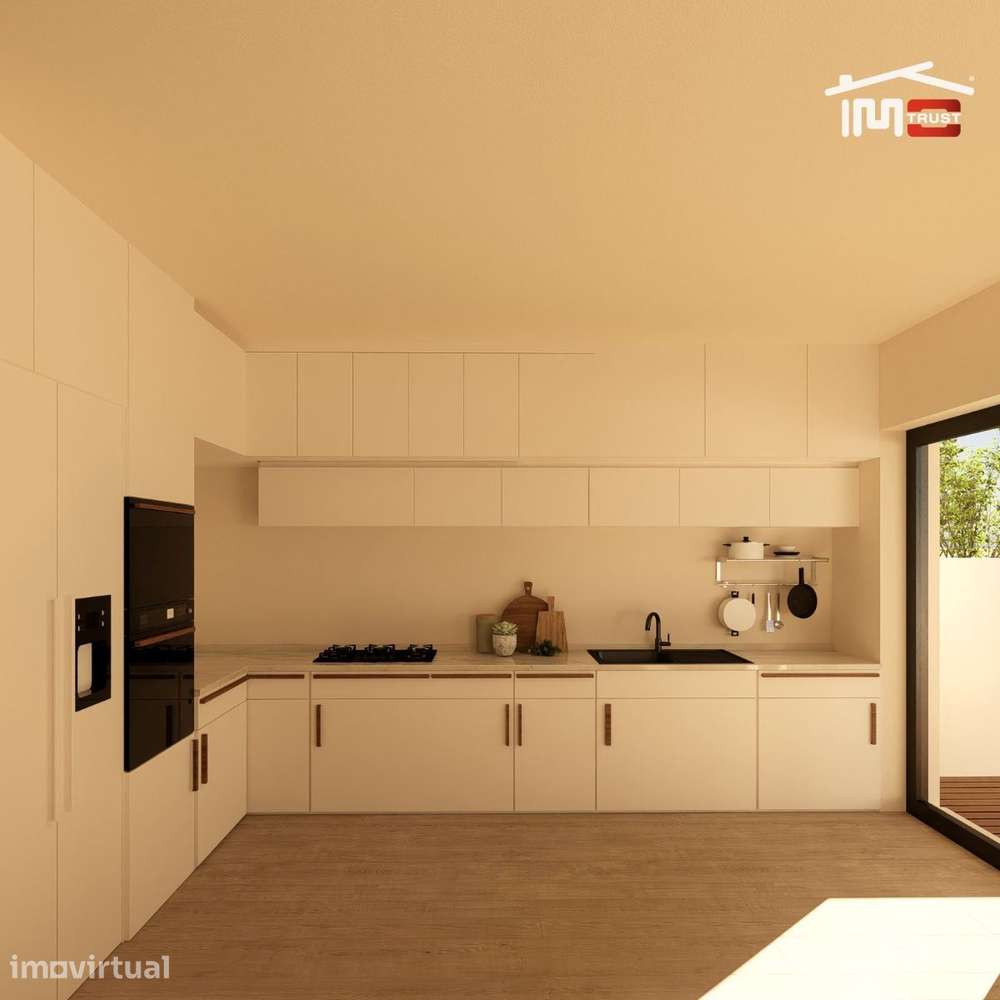 Moradia Nova T3, 2 Pisos, Logradouro, 2 Suites, Coz. Equipada, 3 WC... - Grande imagem: 3/40