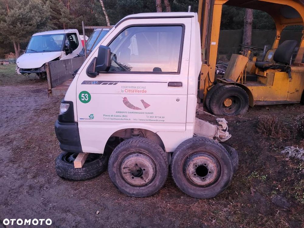 Kabina Piaggio Porter skrzynia biegów zawieszenie chłodnica koło felga - 2