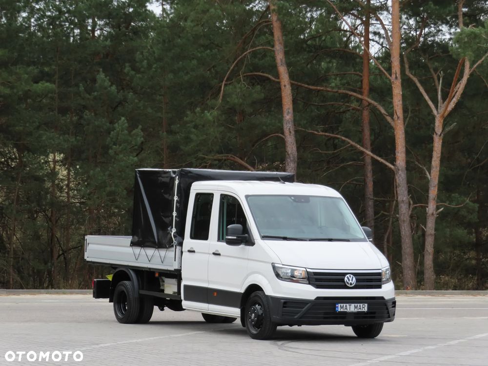 Volkswagen Crafter 50 BiTDI 2.0 177 KM L4 DOKA Brygadowy MIXTO Dubel 7-Mio Os.+838 Kg Ład. Skrzynia Ładunkowa 3514 mm, Rozstaw Osi 4490 mm, DMC 3500 Kg, Kat. Prawa Jazdy B, Tylne Koła Bliźniacze WZMACNIANY, HAK 3500 Kg, Tempomat, Asystent Jazdy Stan Wizualny I Techniczny JAK NOWY Gotowy Dostępny OKAZJA POLECAM - 2