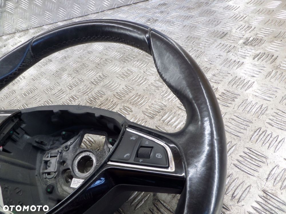 skoda fabia iii kierownica skórzana multifunkcja - 3
