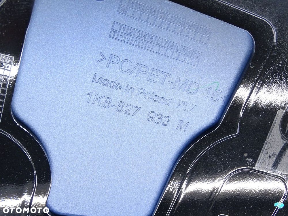 SPOILER LOTKA KLAPY TYŁ VW SCIROCCO III 1K8 LIFT R R-LINE 1K8827933M LR5Z - 5