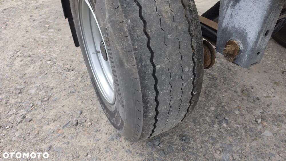 Inny 16.500zł netto PRZYCZEPA 7.10M OCYNK DO ZABUDOWY  OPONY 385/65R22.5 ST.bdb MOŻLIWOŚĆ TRANSPORTU - 18