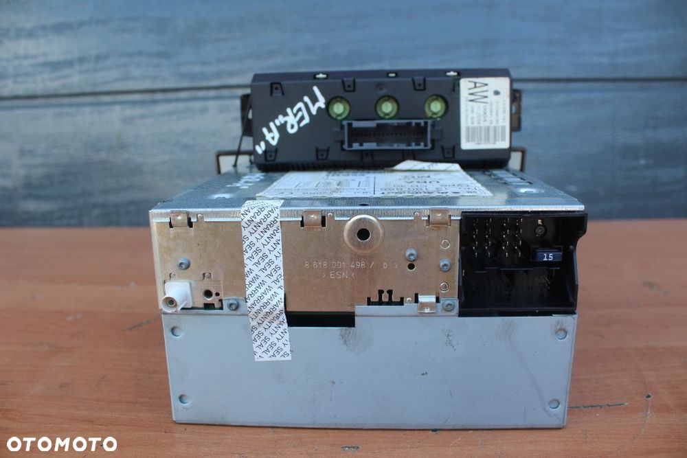 RADIO CD 30 + WYŚWIETLACZ OPEL MERIVA A 13190855 - 4