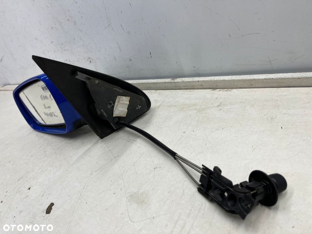 Lusterko Skoda Fabia I 6y 99-08r. LEWE kolor 4402 niebieskie MANUALNE zewnętrzne EUROPA - 4