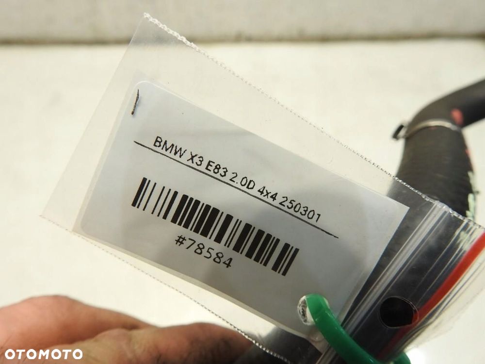 WĄŻ RURKA WODY BMW X3 E83 2.0 D 3423921 - 4