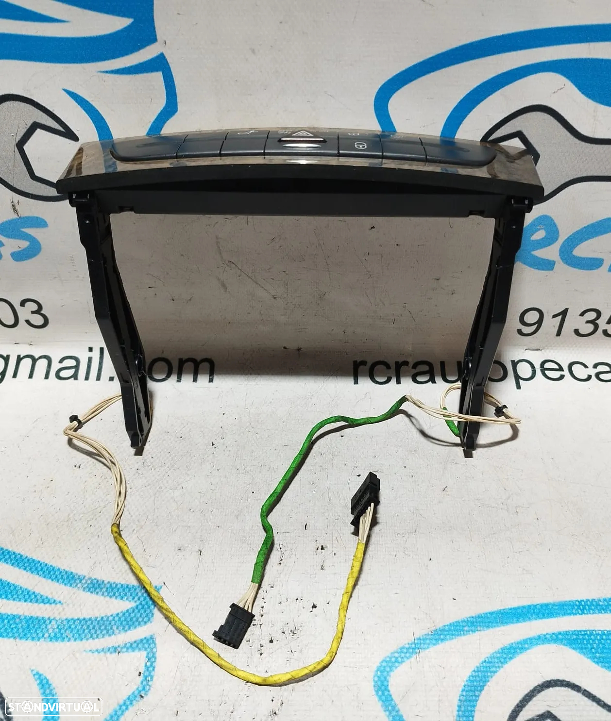 COMUTADOR CENTRAL DE COMANDOS 4 PISCAS ESP TRANCAR /DESTRANCAR PORTAS MERCEDES CLASS E W211 A2116800552 - 4