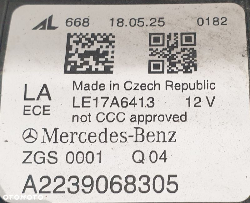 Mercedes S Klasa W223 Reflektor Lewy A2239068305 - 6