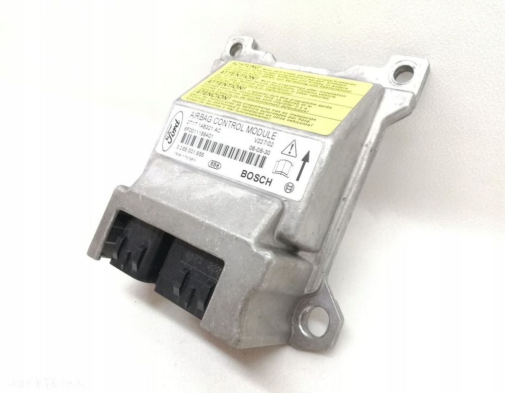 MODUŁ AIRBAG FORD TRANSIT CONNECT 1.8 TDDI 4S41-12A650-BC 2T1T14B321AC - 3