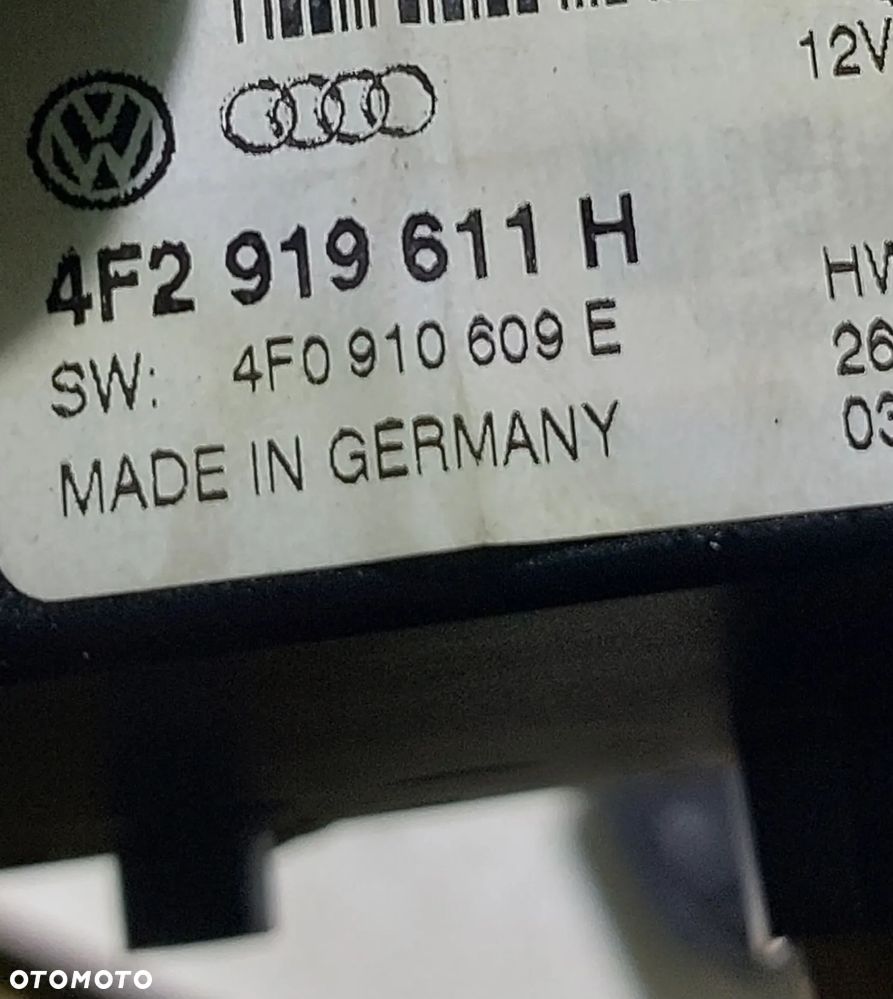 PANEL STEROWANIA MMI AUDI A6 C6 ANGLIK 4F2 SLASK WYSYLKA - 2