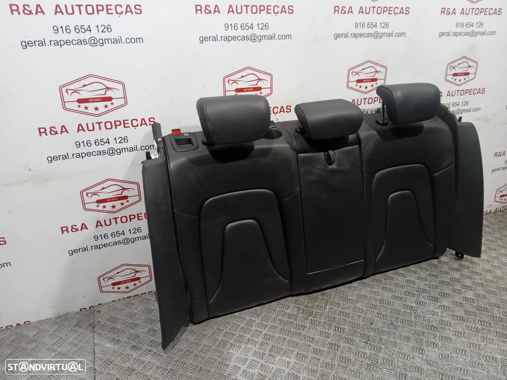 Conjunto Bancos Trás Traseiro em Pele Audi A4 B8 Sedan em Pele Original - 9