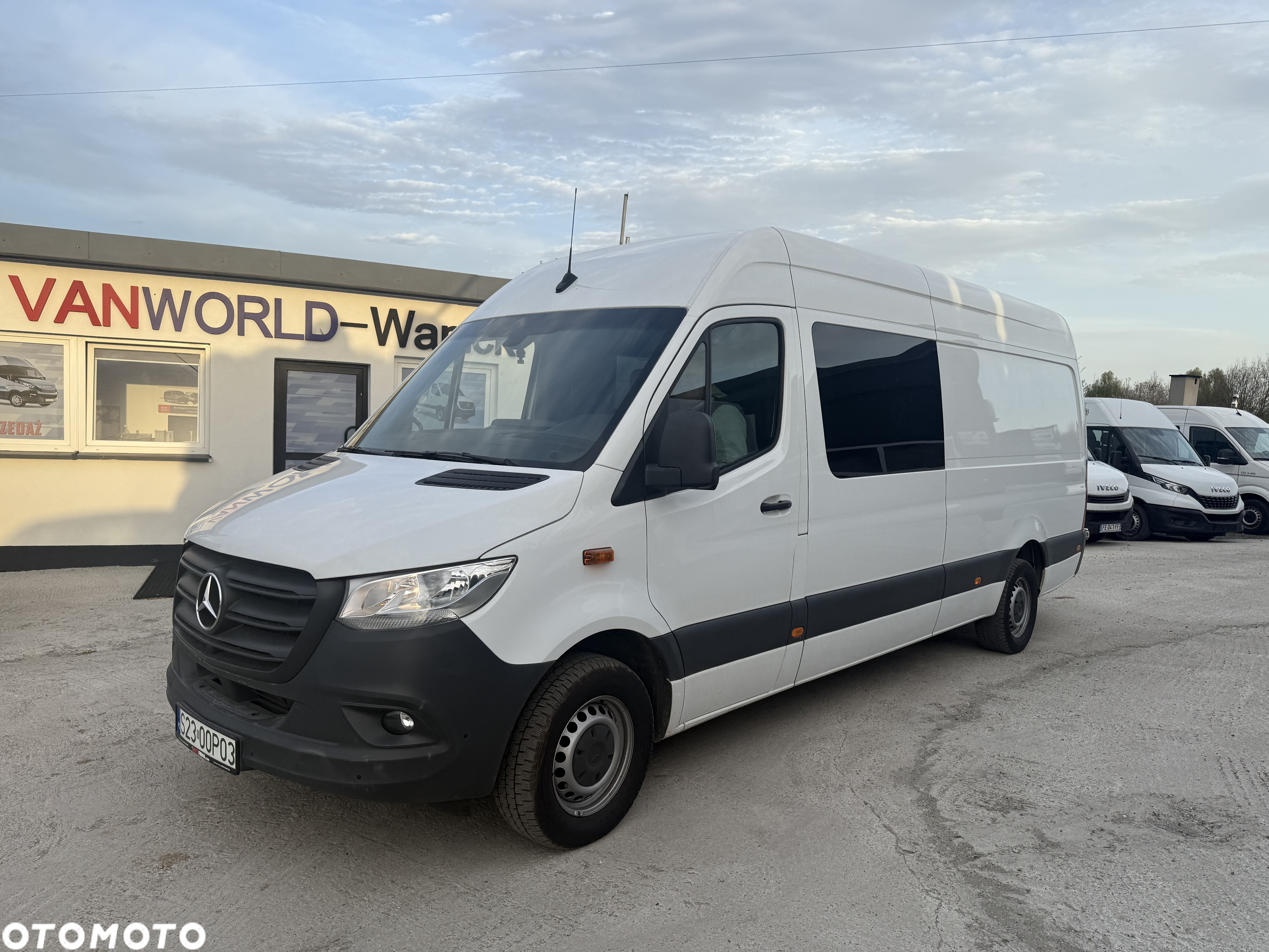 Mercedes-Benz SPRINTER  BRYGADÓWKA 7 OSOB FULL POCJA KAMERY 360 - 5