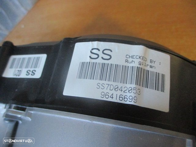 Quadrante 96416699 CHEVROLET KALOS 2007 1.4I 95CV 5P CINZA KM/H DIGITAL - 4