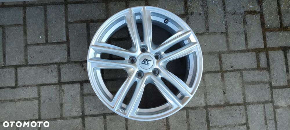FELGI ALUMINIOWE 5x112 fi 57.1 RC DESINGN 6.5Jx17 CALI ET 39 VW SEAT AUDI SKODA 4 SZTUKI KOMPLET - 5