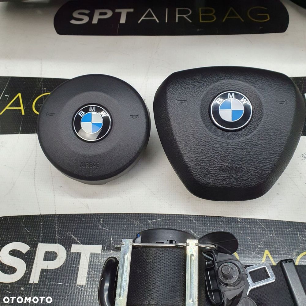 BMW X5 F15 HEAD UP DESKA ROZDZIELCZA KONSOLA KOKPIT PULPIT PODUSZKI AIRBAG AIR BAG PASY KIT SET - 9