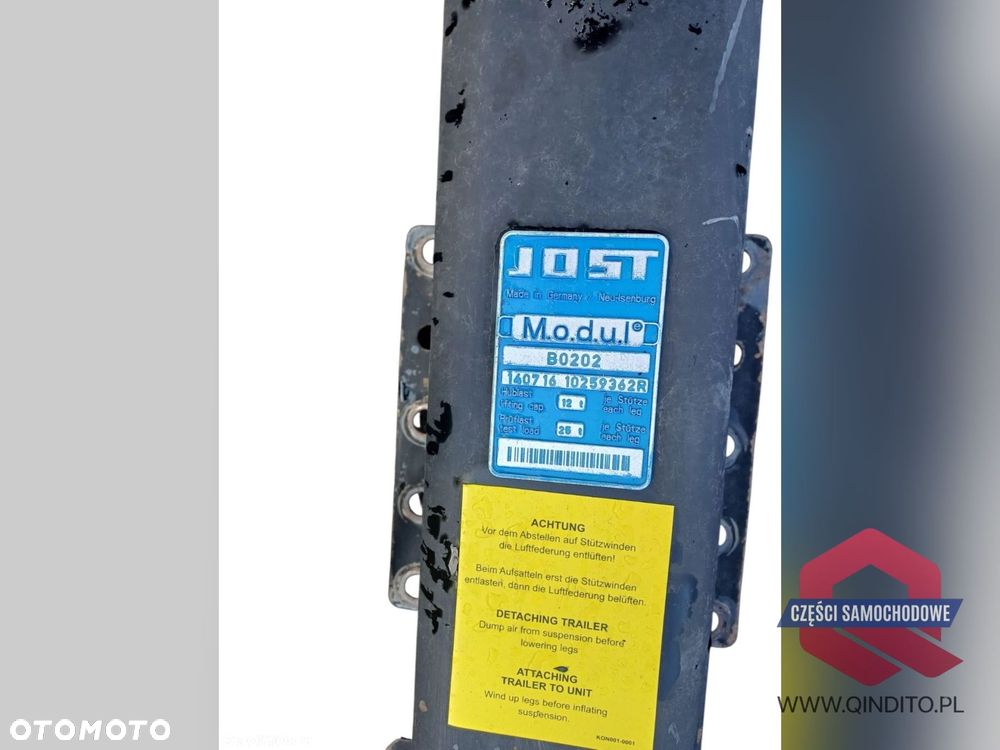 NOGI STOPY PODPORY JOST MODUL B0202 NACZEPY KPL - 4