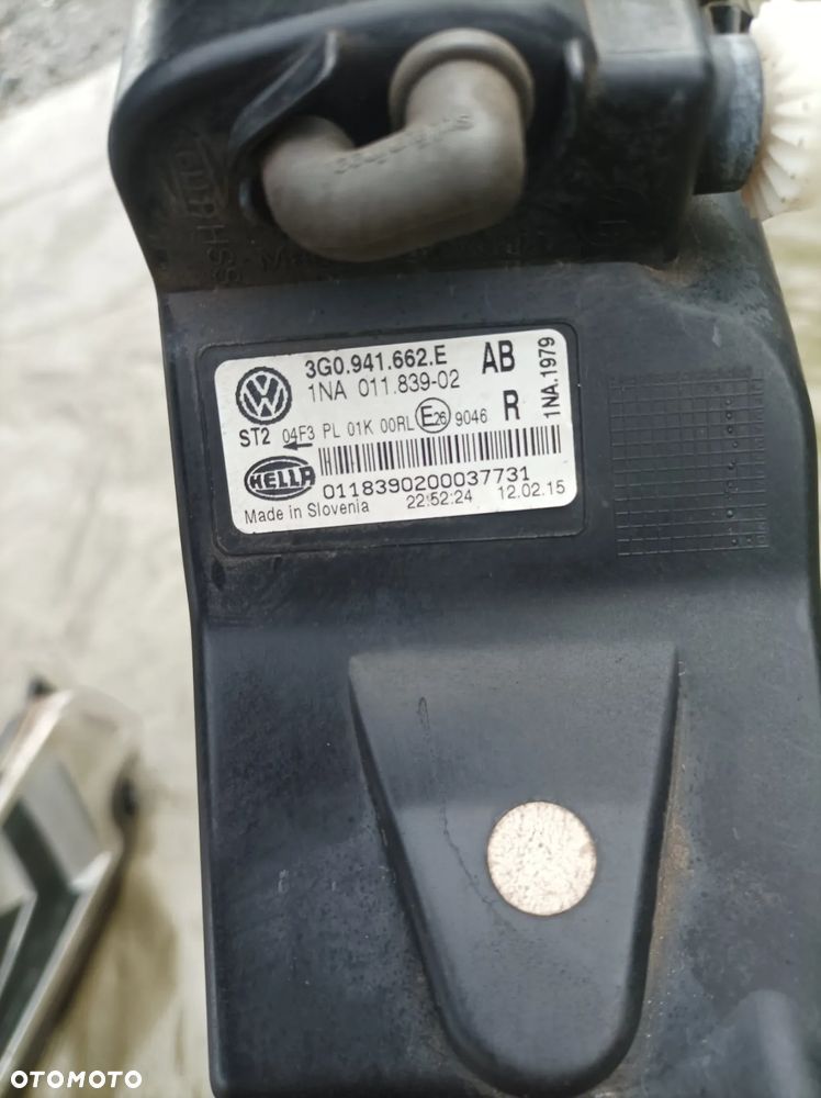 VW Passat B8 halogen przód prawy lewy 3G0941661E 3G0941662E - 5