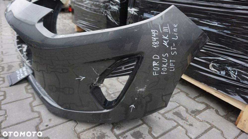 ZDERZAK PRZÓD FORD FOCUS MK3 LIFT ST-LINE SZARY - 2